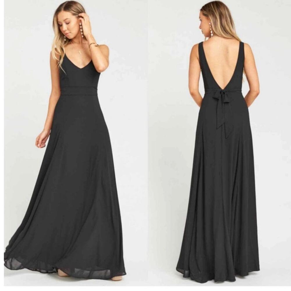 Show Me Your MuMu Black Maxi Dress